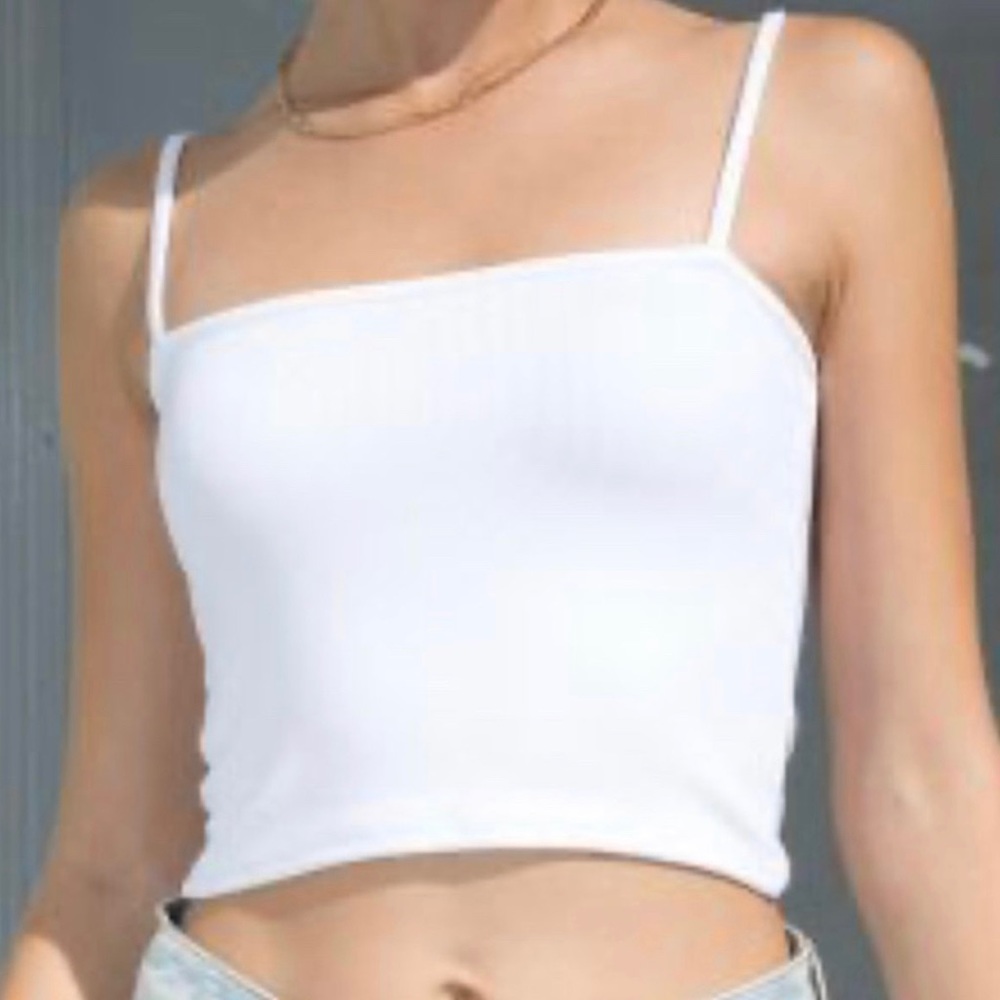 rare brandy melville white top